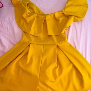 Off the shoulder romper